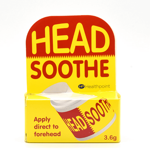 Headsoothe 3.6g relief for headaches Description Specially designed to apply direct to forehead. Use as required. Relief for headaches