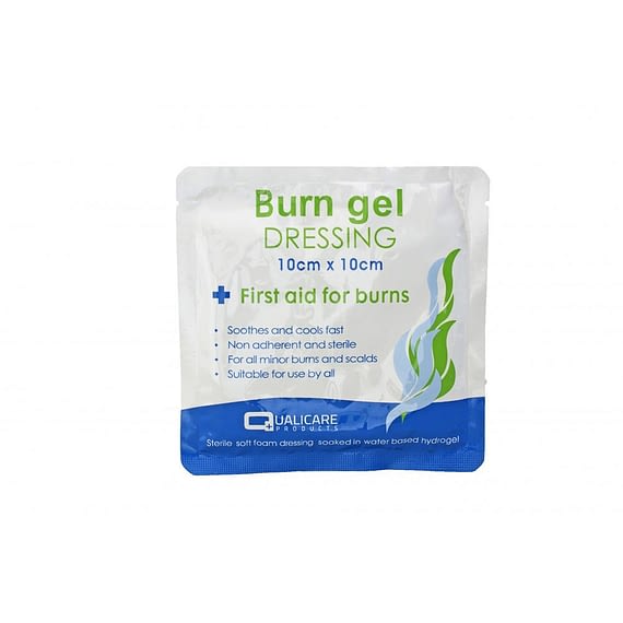 non adherent and sterile Burn gel 10cm x 10cm
