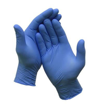 Nitrile Gloves-Powder free- Blue- Small (Box of 100)